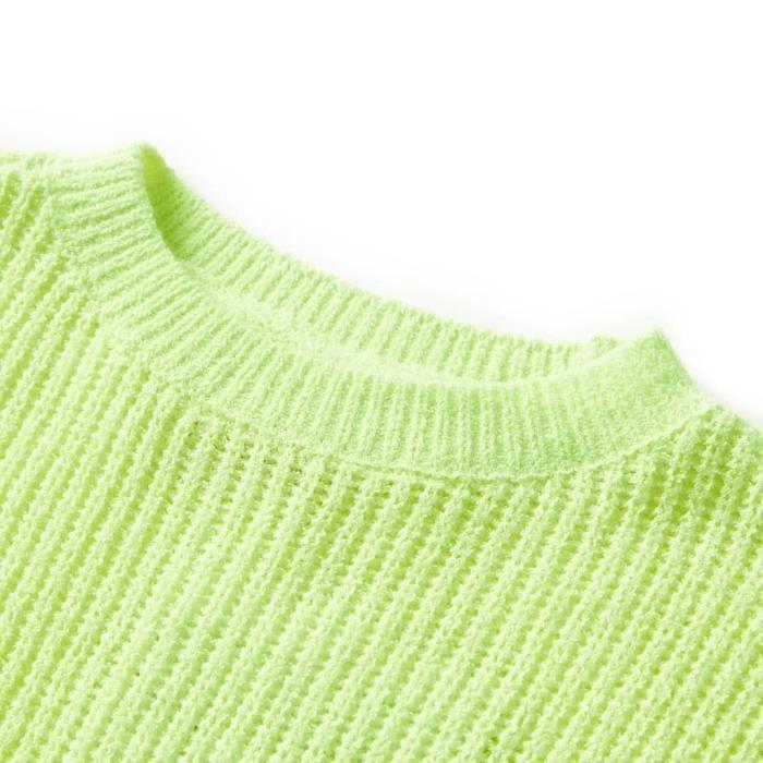 Pull-over tricoté pour enfants 2 couleurs et 5 dimensions disponibles
