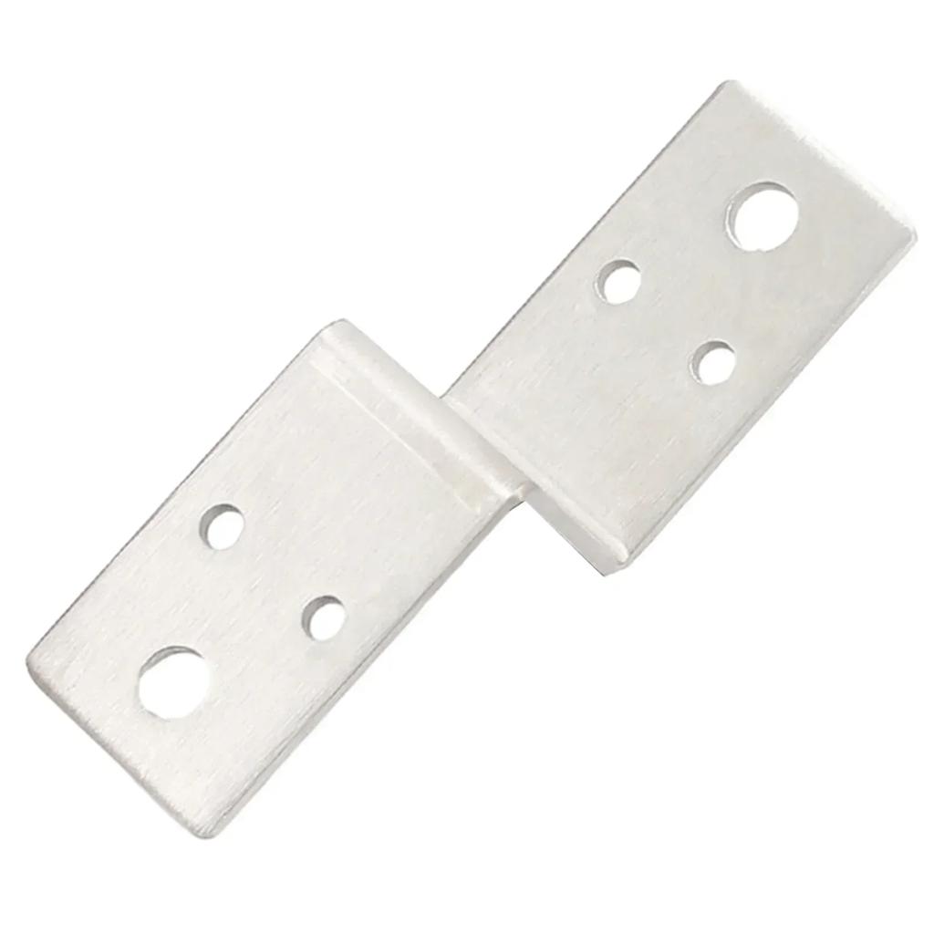 Corner Brackets Connector Z-Shaped Corner Fixed Fasteners Multifunctional Stainless Steel Fixed Brackets Connector Hardware