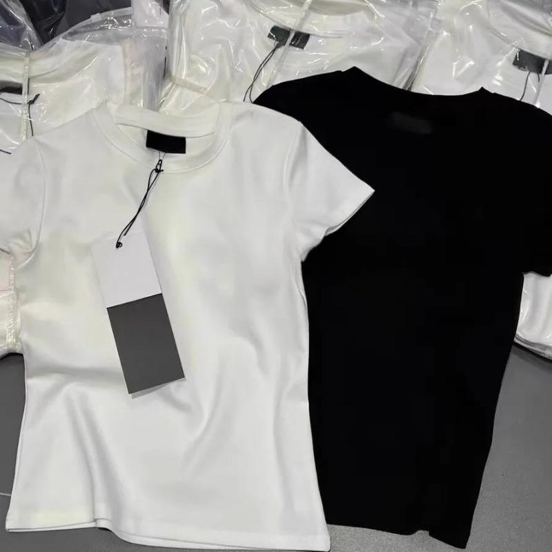Women's Solid Color Slim Fit Short Sleeve Basic T-Shirt