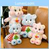 Tree Rainbow Christmas Carebears Plush Toy Stuffed Doll Decoration Kids Gift