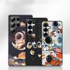 Creative Design Art Astronaut Moon Phone Cover Case for Huawei P30 P20 Mate 20 Lite Pro Y7 Y6P Y7A 2019 Nova 5T 3I Casing