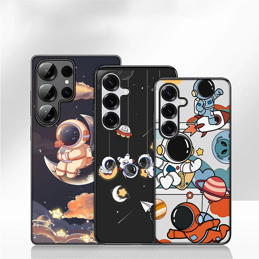 Creative Design Art Astronaut Moon Phone Cover Case for Huawei P30 P20 Mate 20 Lite Pro Y7 Y6P Y7A 2019 Nova 5T 3I Casing