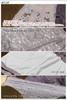 AICA Lace Sheer Floral White Women's Leggings, Stretch, See-Through, Lace, Cool, Thin, 9/10 Length, Mid-Length (S-M),