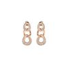 Earrings - LUXENTER - Make a Wish - Rhodium-plated 925 Sterling Silver - Cubic Zirconia - Catalan Clasp