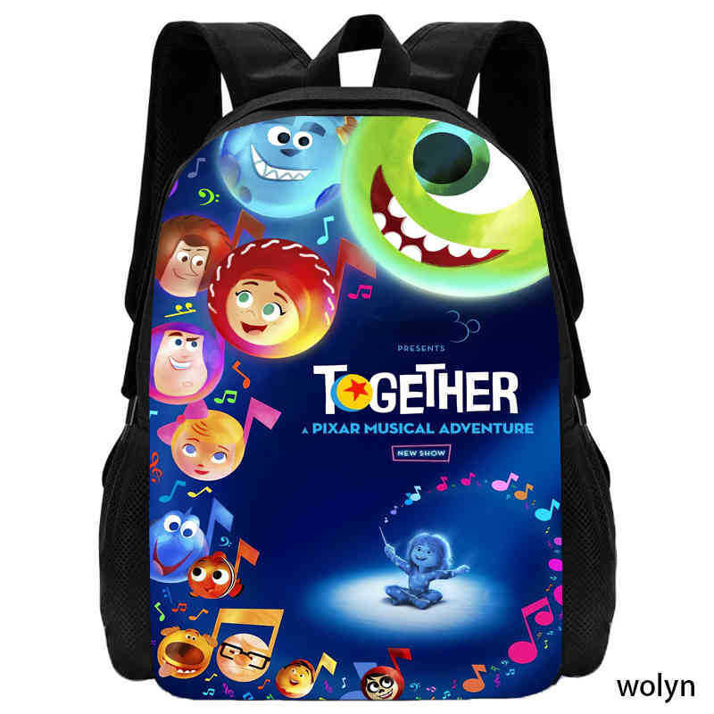 Inside Out 2 Anime Backpack For School And Travel With Storage Compartments