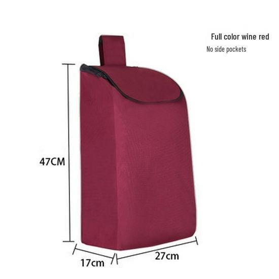 Waterproof Oxford Cloth Shopping Cart Bag – Thickened, Portable, and Durable Handcart Bag