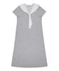 Metapeo Sailor Collar Dress Gray