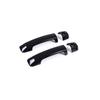 For Toyota FJ Cruiser 2007-2021 ABS Carbon Fiber/Silver/Matt black Car Outer Door Handle Cover Trim Auto Accessories Stickers