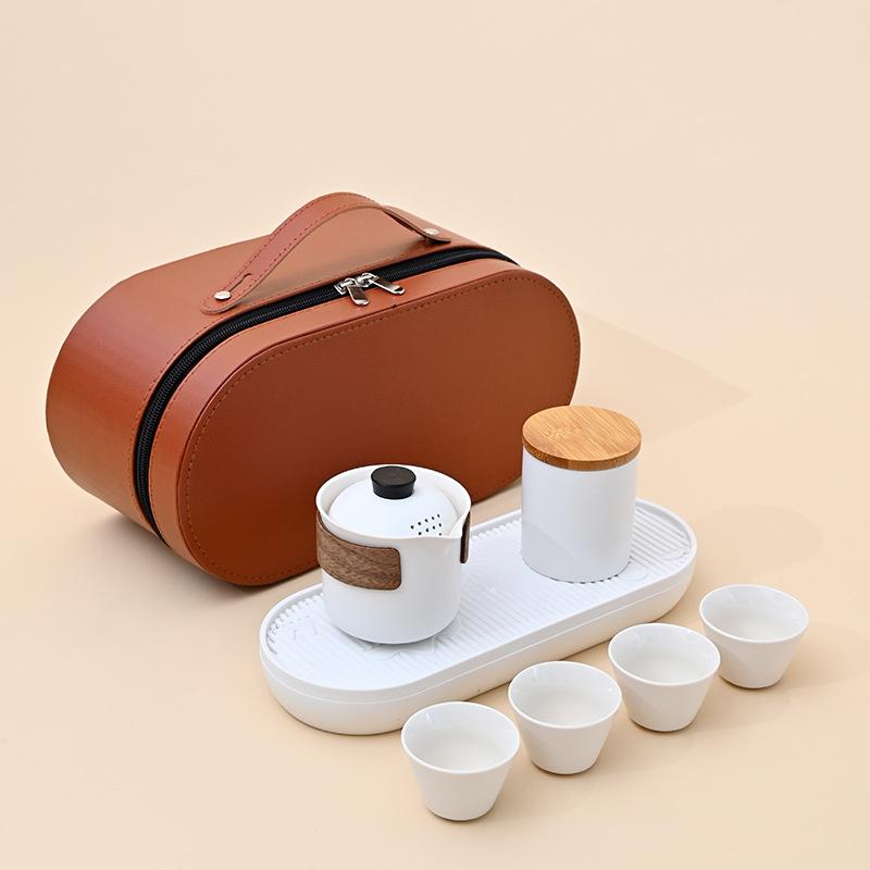 Portable travel tea set, car express cup business gift, annual meeting event souvenir