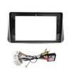 9 Inch Car Frame Fascia Adapter Android Radio Dash Fitting Panel Kit For Nissan Kicks Micra Versa Almera