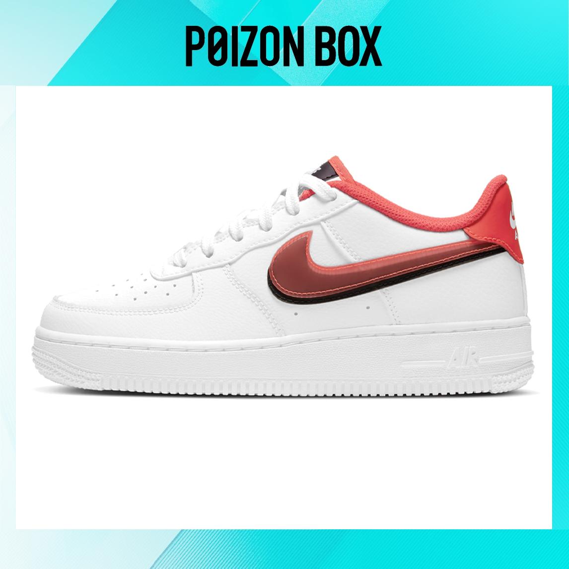 

кроссовки Nike Air Force 1 LV8 Double Swoosh Bright Crimson (GS) CW1574-101
