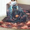 Buddha Yoga Decke Fleece Sofa Überwurf Atmungsaktive Überwürfe für Couch Bettwäsche Outdoor Decken Tagesdecke Steppdecke