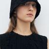 MOHAN TFR STITCH BUCKET HAT_BLACK