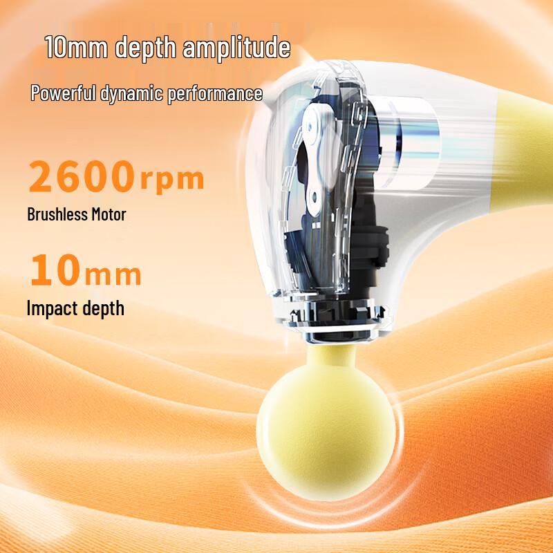 Misida Bent Head Fascia Massage Gun MS-J08 CN plug (adapter included)