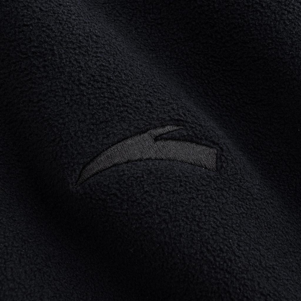 Anta Lightweight Outdoor Warm Fleece Liner Hooded Jacket Unisex Jackets Basic-Black 972616701-3