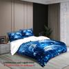 Dolphin Print Bedding Set Blue Ocean Dolphin Pattern Bedding With Duvet Cover  Pillowcases For Bedroom