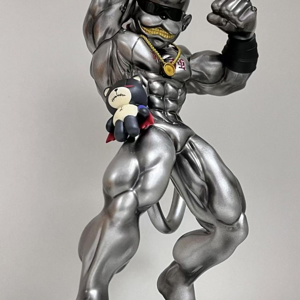 20cm Anime Digimon Adventure Figura de Metal Etemon Gorimon Muñeco PVC Adorno de Escritorio Estatua de Colección Figura de Acción Modelo Juguetes Regalo