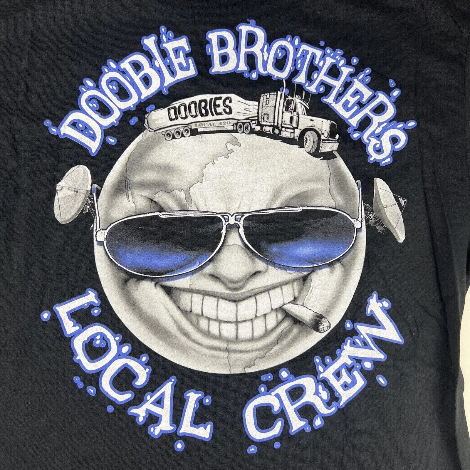 The Doobie Brothers Band Local Crew shirt Black Unisex Classic PP2341 XXXXL