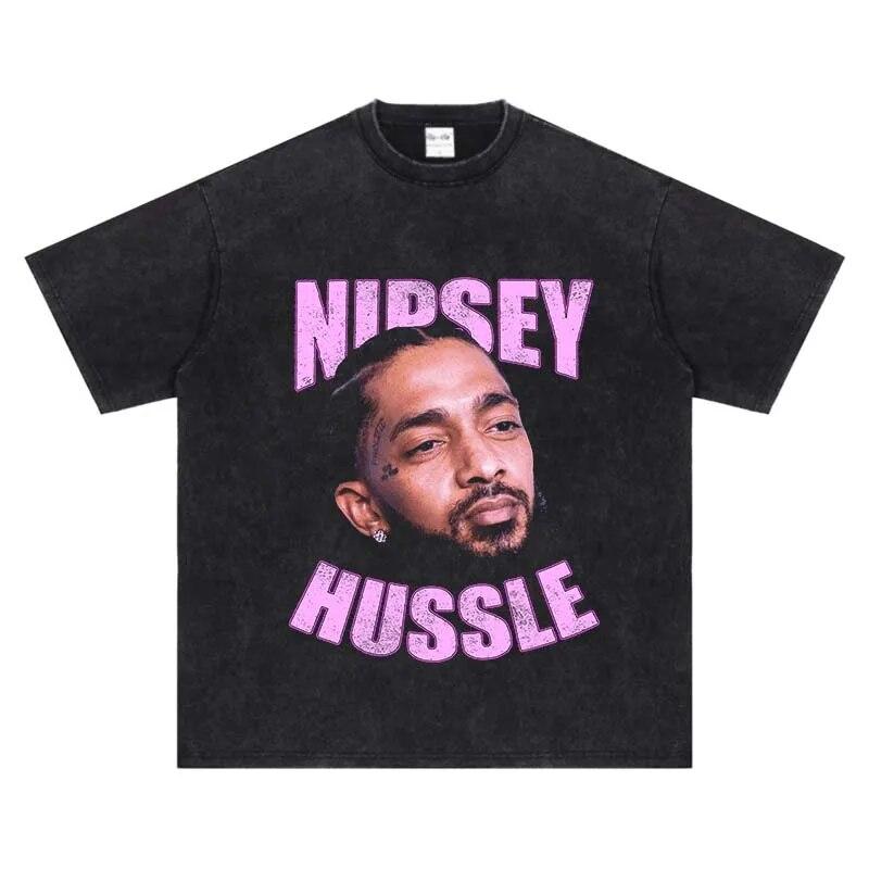 

Летняя футболка с портретным принтом в стиле хип-хоп, уличная одежда в стиле Харадзюку, мужские топы с круглым вырезом, винтажная футболка большого размера, повседневные футболки