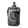 Bărbați din piele naturală de lux Design casual Vintage mic cu cârlig Bum Bag Pachet cu centură în talie Husă pentru telefon de 7 inchi