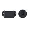 Gancho de Suporte de Microfone Redondo Autoadesivo Suporte Sem Furo para Walkie Talkie Parede de Casa Painel do Carro Escritório
