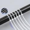 200-Pack 10cm Home Cable Ties: Thickened Non-Slip Nylon Zip Ties for Desk & Room Wire Organization