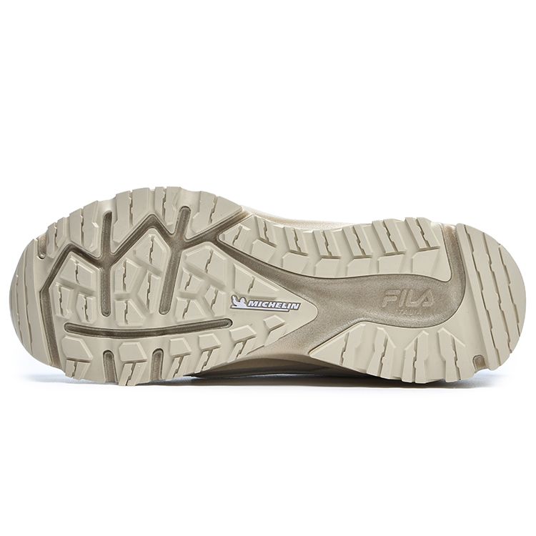 Fila Lynx Boa Atr Lea Fabric Synthetic Leather Tpu Low Top Outdoor Functional Shoes Men Shoes Rain-Mist A12M311212FRD