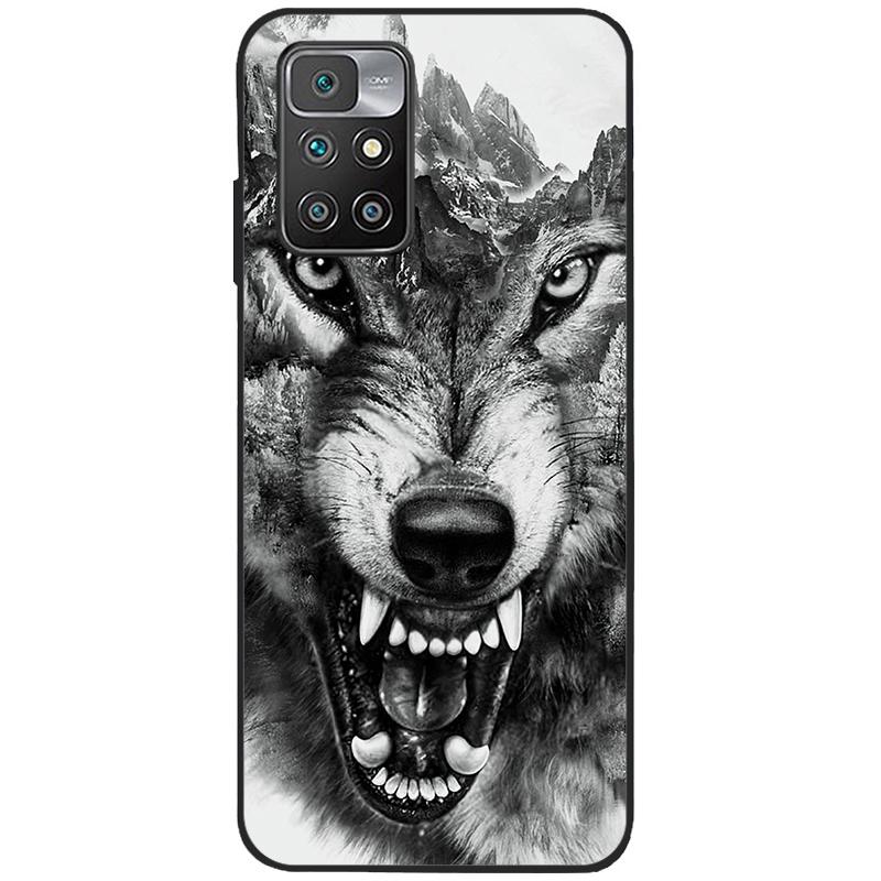 For Xiaomi Redmi 10 Case Silicone Soft TPU Back Cover For Xiaomi Redmi 10 Redmi10 Phone Cases Cute Painted Cover Shockproof Capa