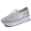 Single Shoes Women Hollow Platform Platform Shoes Women Casual Loafers All Match Shoes