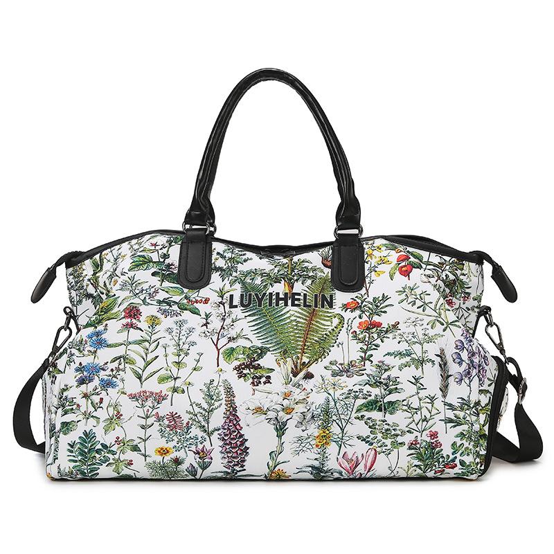New Portable Mommy Bag, Messenger Travel Bag, Light and Large-capacity Going Out Storage, Duffel Bag, Printed Maternity Bag.