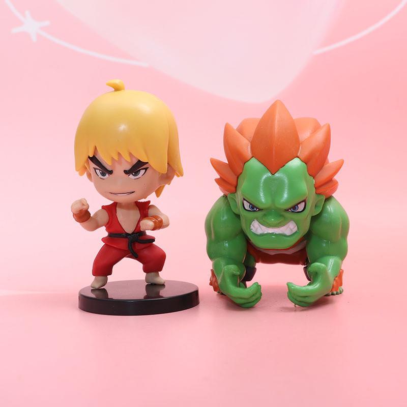Street Fighter Pvc Figurine Set With Collectible Chunli And Ryu For Gaming Enthusiasts