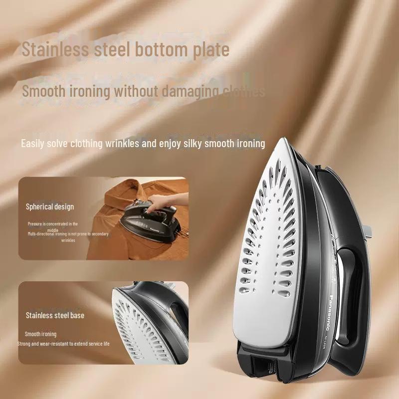 Panasonic Kabelloses Handdampfbügeleisen mit hoher Leistung L93R für Schneider und Haushalte