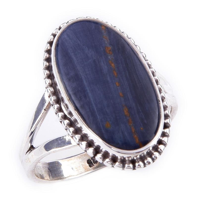 Natural Pietersite Gemstone Handmade 925 Solid Sterling Silver Ring Size 9 B0z36