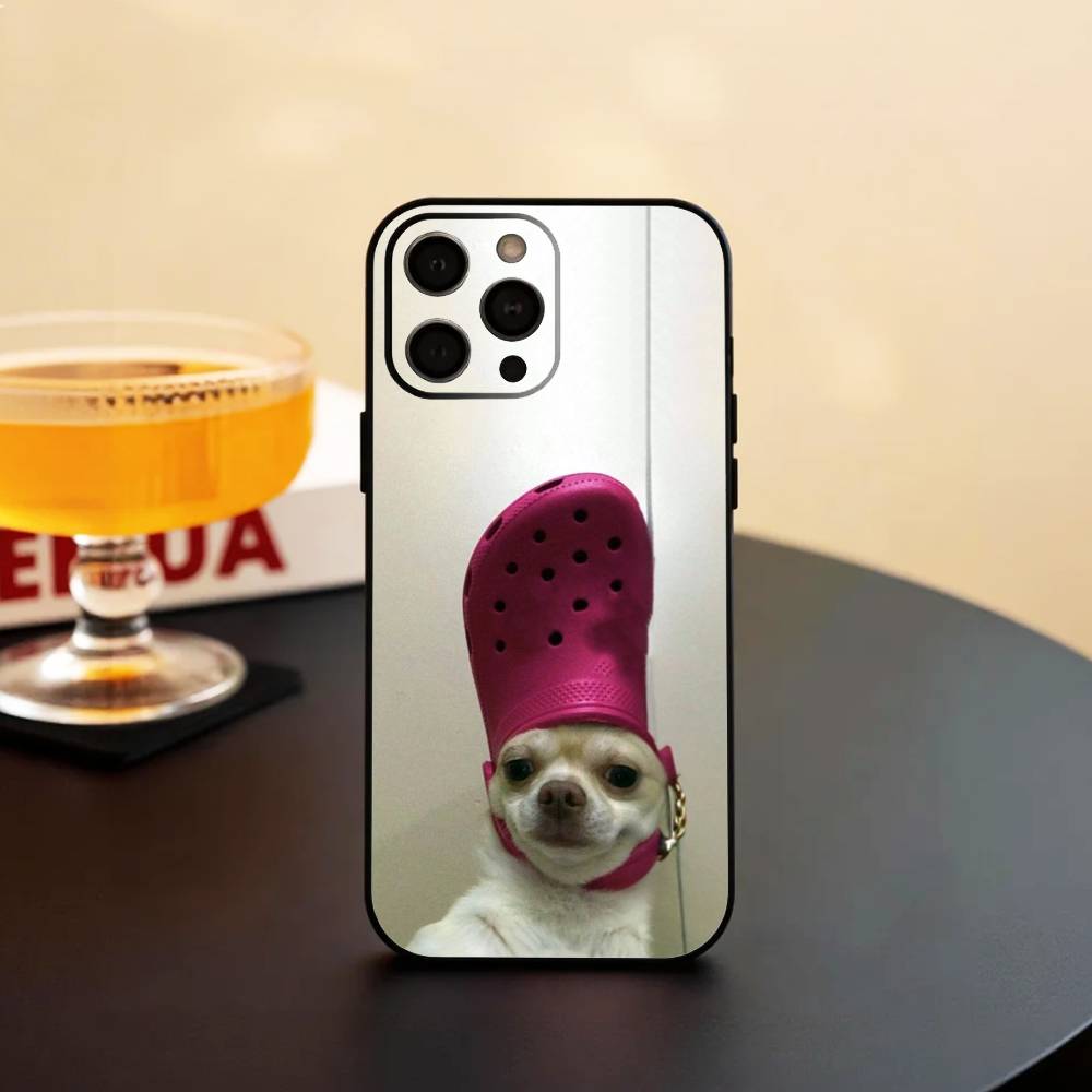 T-The Memes Of C-Chihuahua   Phone Case Silicone Soft For IPhone 17 16 15 14 13 12 11 X XR Plus Pro Max Plus