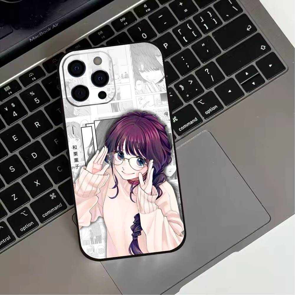 ANIME Kaoruko W-Waguri  Phone Case For iPhone 17,16,15,14,13,12,11 Plus,Pro Max,XS,Soft Silicone Black Cover