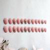 402-Glittering Stars Wearable Rhinestone Nail Art Stickers - Handmade Light Therapy False Nail Patches