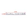 Compatibile con Tesla Dual Motor, Model 3, auto modificata e badge posteriori SpaceX.