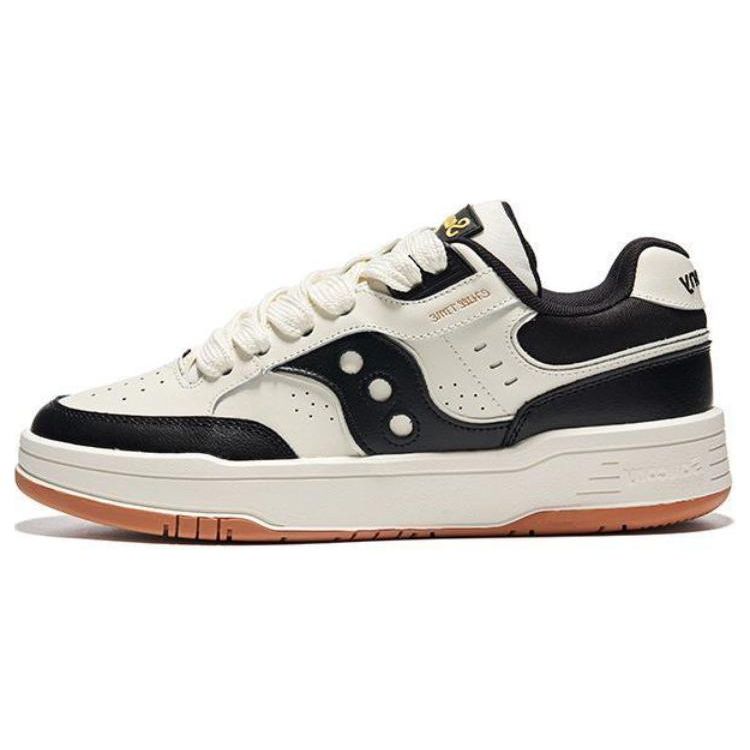 SAUCONY Chilltime Sports Non-Slip Low-Top Casual Shoes Unisex Casual Shoes Beige Black Blue S79045-3