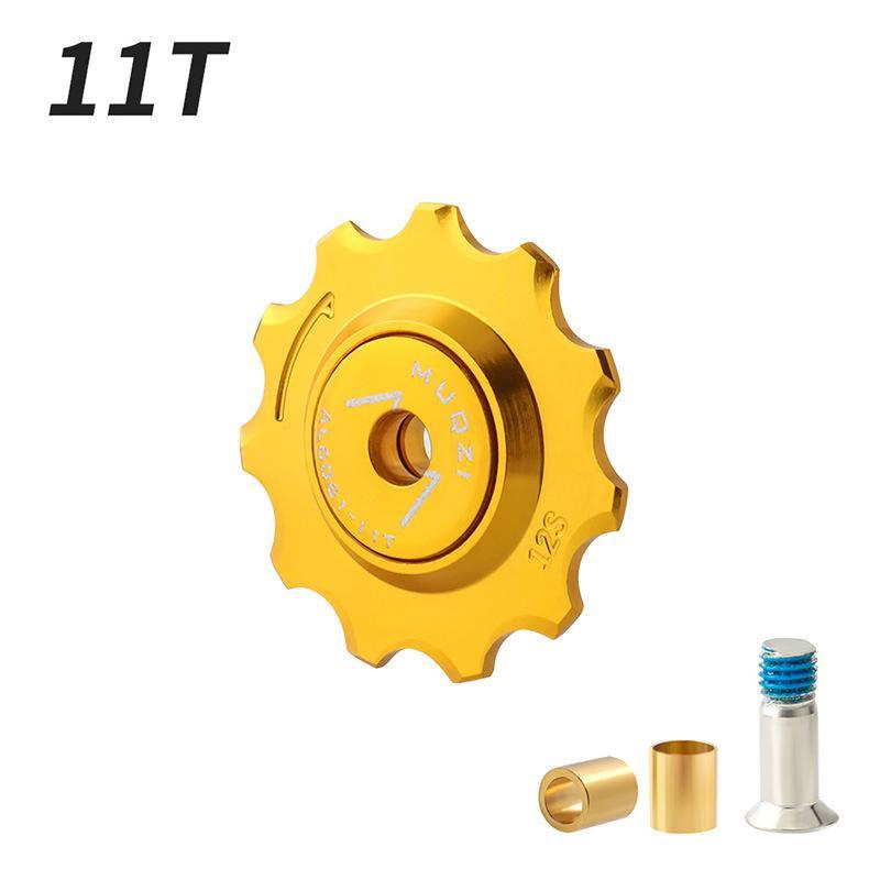 Poulie de Dérailleur Arrière de Vélo 11T 12T 13T 14T Roue de Guidage 7 8 9 10 11 12 Vitesses Chaîne Poulie Céramique