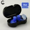 Silicone Waterproof Swimming and Diving Earplugs with Box - Adult Spiral Design