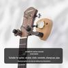 Creative Guitar, Ukulele, Violin, Mandolin, Bass Wall Hanger with Hygrometer Display