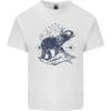 Sacral Style Elephant Meditation Tattoo Art Kids T-Shirt Childrens