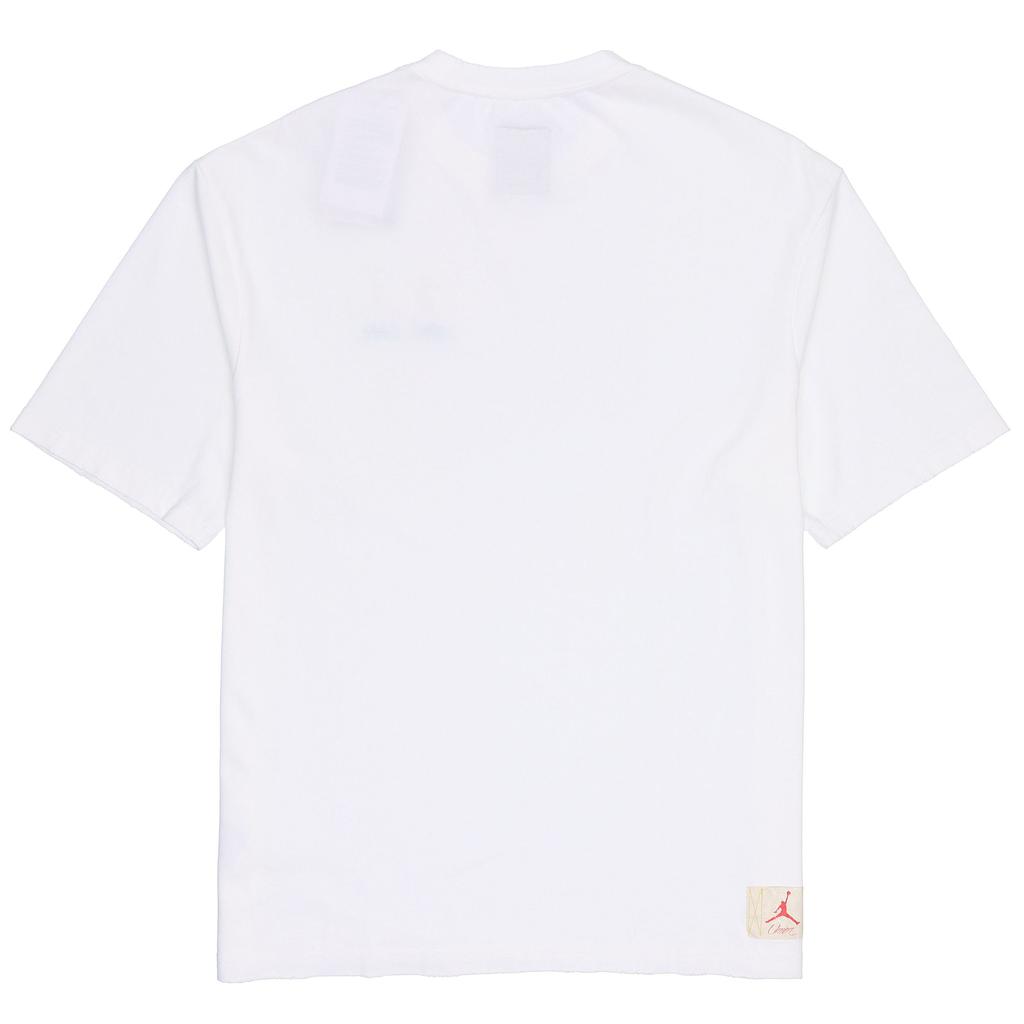 Jordan X Union Future Is Now SS22 Breathable Logo Crew Neck T-Shirt Men Tops White DM2844-100