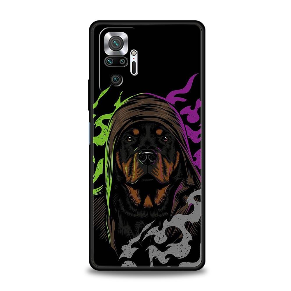 Doberman Dog Phone Case Cover for Redmi 14C 10C Note 15 14 13 12 10 11 K40 Pro Plus 5G Soft TPU Shockproof Shell Funda Capas Bag
