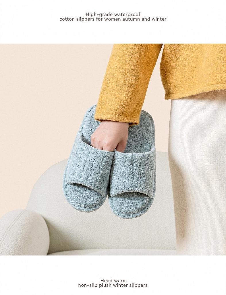Breathable Non-Slip Indoor Slippers for Men & Women - Soft, Silent, Sweat-Absorbing, Perfect for Spring and Autumn