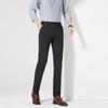 Fengxun Men's Business Casual Straight-Leg Pants