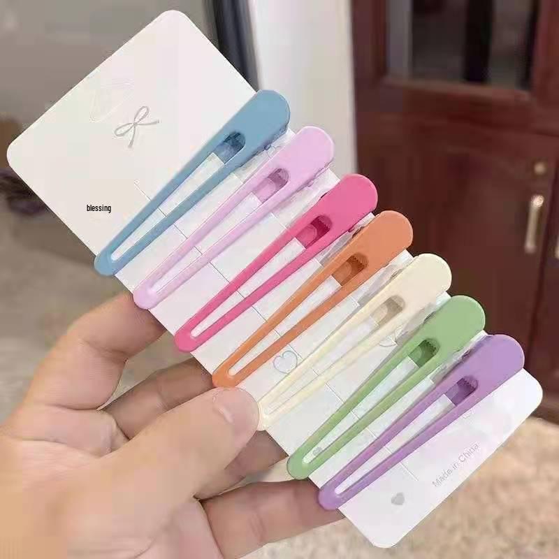 Clipsuri de păr mate Spot Morandi: Clipsuri Duckbill și agrafe Bobby pentru fete în culori macaron