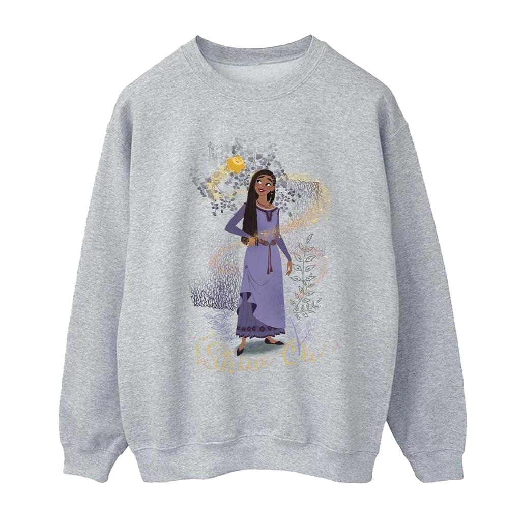 Wish Womens/Ladies Shine On Asha Standing Sweatshirt