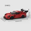 MOC Racing Car City Sports Model Building Blocks DIY Bricks Kids Toy Boys Classic Super Racers Vehicle Technique