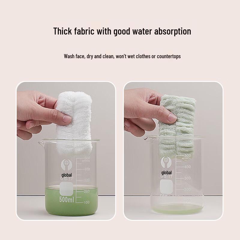 Absorbent Face Washing Wristbands